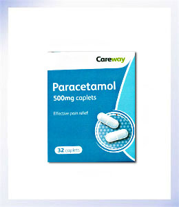 Careway Paracetamol 500mg Caplets x32