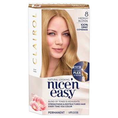 Clairol Nice n Easy Medium Blonde 8