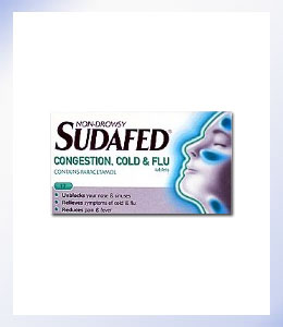 Sudafed  Congestion Cold &amp; Flu