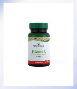 Natures Aid Vitamin E 400IU 30 Soft Gels