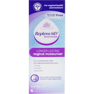 Replens MD Vaginal Moisturiser 6 applicator pack