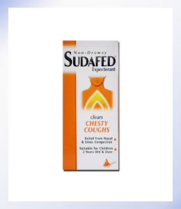 Sudafed Expectorant for Chesty Coughs
