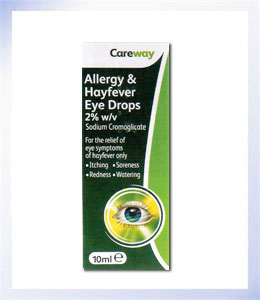 Careway Allergy &amp; Hayfever Eye Drops 2% w/v 10ml