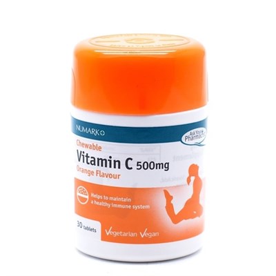 Numark Chewable Vitamin C 500mg 30s