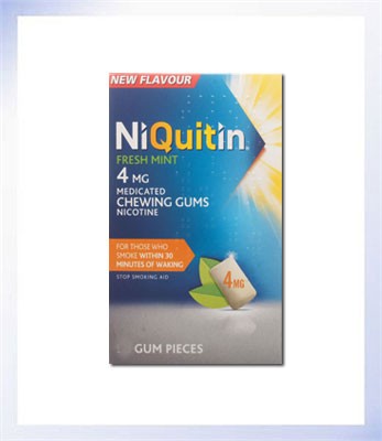 Niquitin CQ Gum Mint 4mg