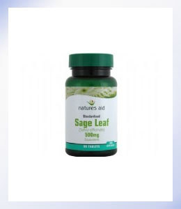 Natures Aid Sage Leaf 50mg