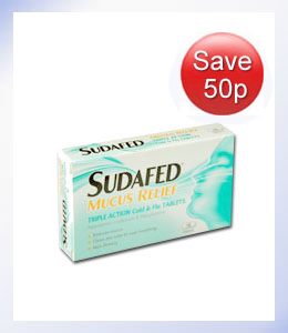 Sudafed Mucus Relief Triple Action