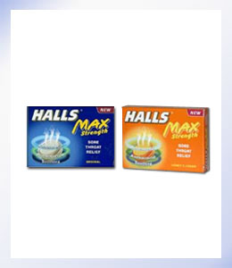 Halls Max Relief for Sore Throats