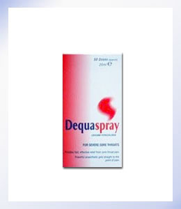 Dequaspray for Severe Sore Throats