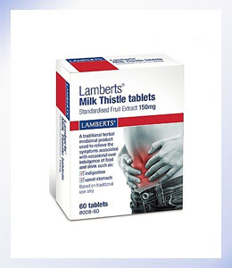 Lamberts Milk Thistle Tablets x 60 (8008)