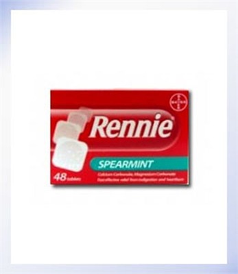 Rennie Spearmint 48 Tablets