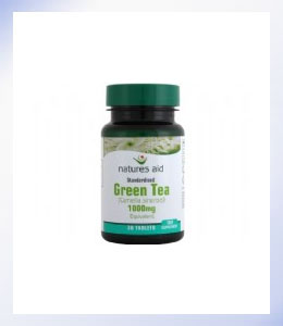 Natures Aid Green Tea 30 Tablets
