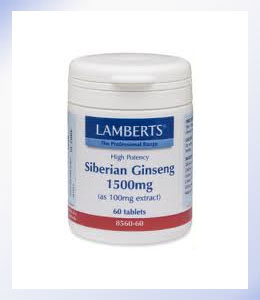 Lamberts Siberian Ginseng 1500mg (8560)
