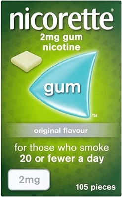 Nicorette Original 2mg Gum