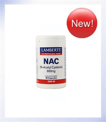 Lamberts N-Acetyl Cysteine 600mg (8308) 90's