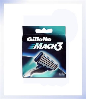 Gillettes Mach 3 Cartridges x4