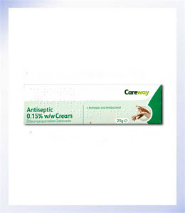 Careway Antiseptic 0.15% w/w Cream 25g