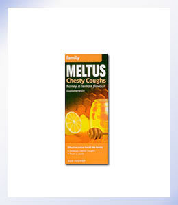 Meltus Family Chesty Coughs Honey &amp; Lemon Flavour