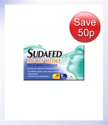 Sudafed Mucus Relief Day &amp; Night
