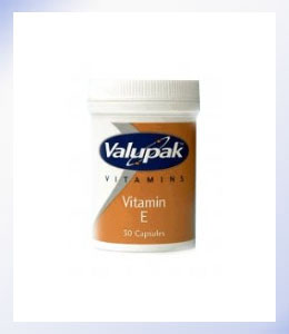 Valupak plus Vitamin E 400IU Capsules