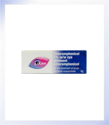 ICare Chloramphenicol Antibiotic Eye Ointment