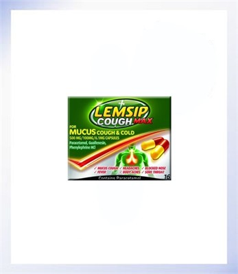 Lemsip Cough Max Mucus Cough &amp; Cold Capsules