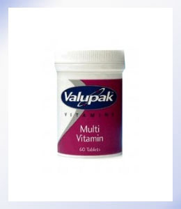 Valupak Multi-vitamin Tablets X50