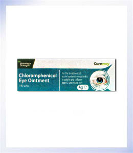 Careway Chloramphenicol 1% w/w Eye Ointment 4g
