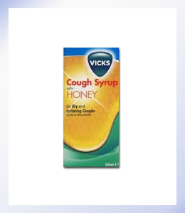 Vicks Dry &amp; Irritating Cough Syrup with Honey 120ml