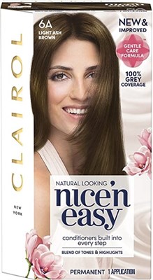 Clairol Nice&#39;n Easy 6A Light Ash Brown