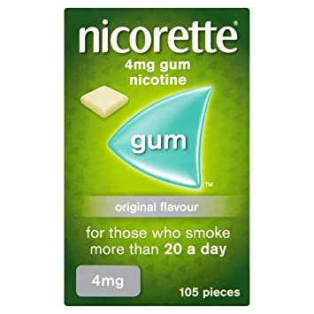 Nicorette Original 4mg Gum 