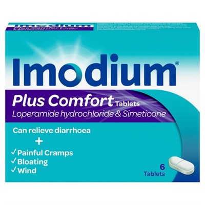 Imodium Plus Comfort 6 Tablets