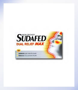 Sudafed Dual Relief Max 24s