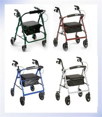 Days Lightweight Four Wheeled Rollators