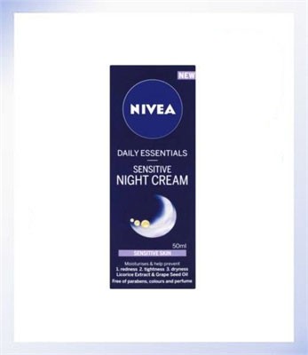 Nivea Daily Essentials Sensitive Night Cream 50ml