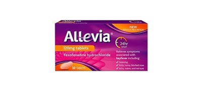 Allevia Fexofenadine 120mg Tablets (30)