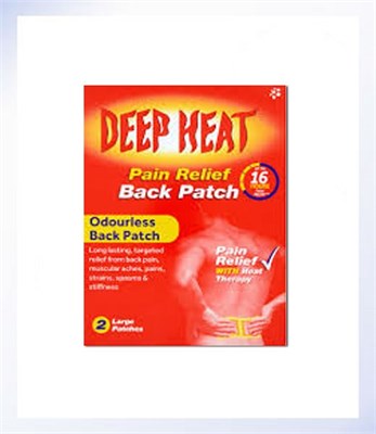 Deep Heat Patch Back Pain