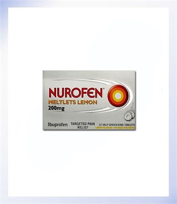 Nurofen Meltlets Lemon 200mg