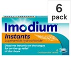 Imodium Instants 6 Meltlets
