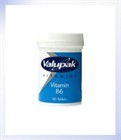 Valupak Vitamin B6 10mg Tablets