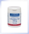 Lamberts L-Histidine HCl 500mg Capsules (8313)