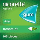 Nicorette Freshmint 4mg Gum